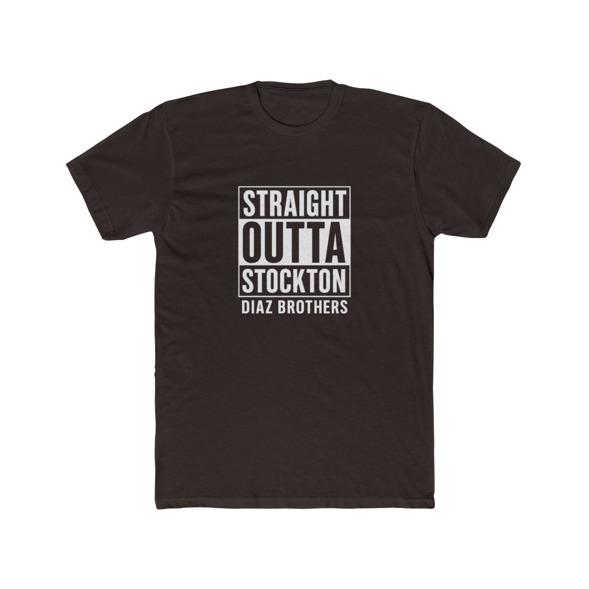 Diaz Brothers Straight Outta Stockton MMA T-Shirt - alternate angle 5, merchandise