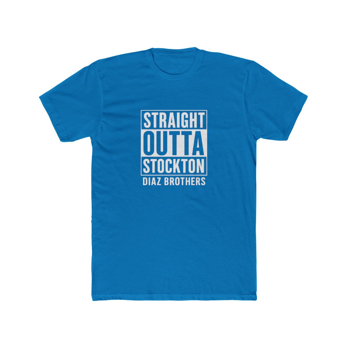 Diaz Brothers Straight Outta Stockton MMA T-Shirt - alternate angle 3, merchandise
