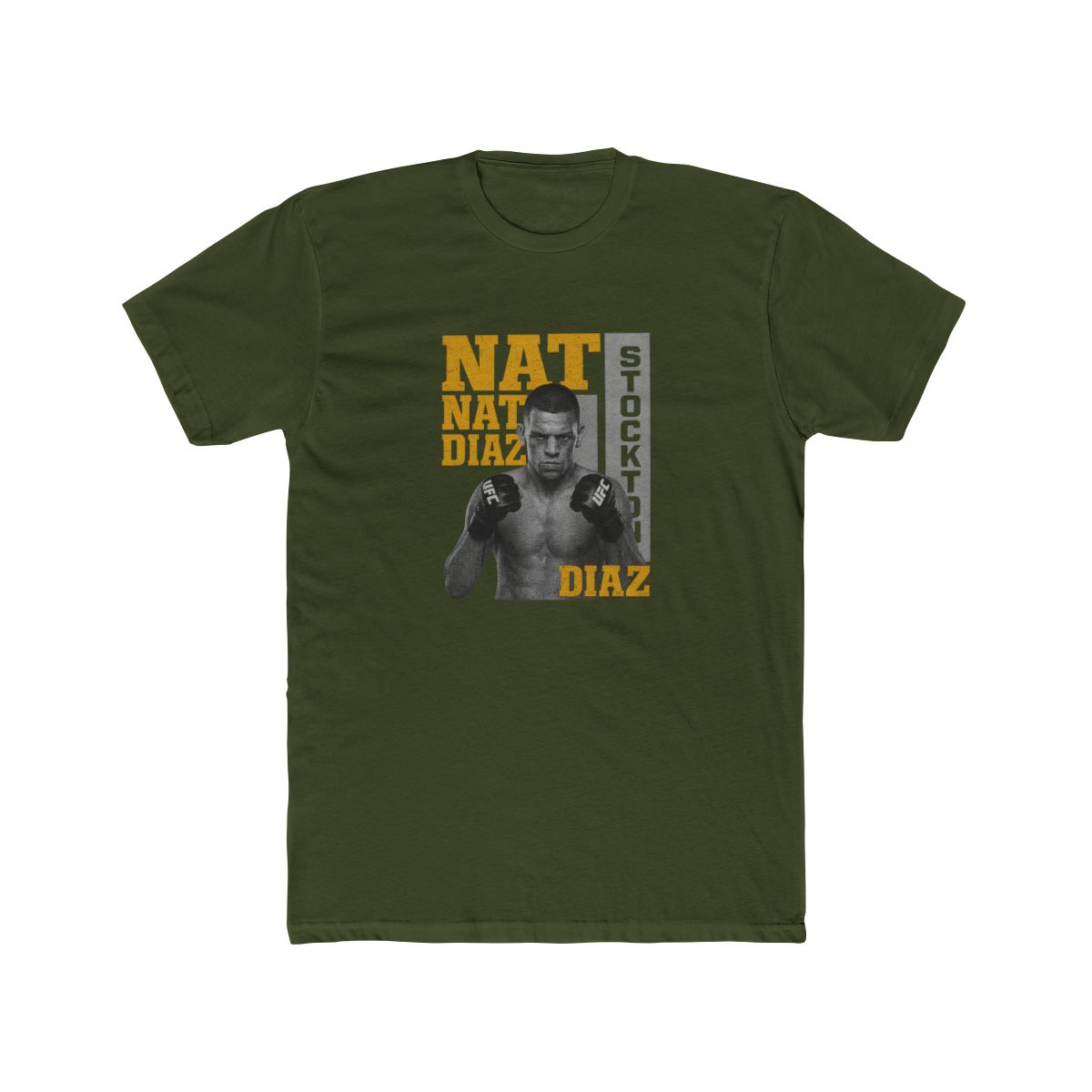 Nate Diaz Stockton UFC Warrior T Shirt - alternate angle 5, merchandise