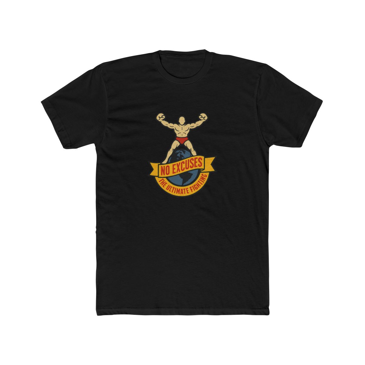 Ultimate Fighting Globe Warrior | MMA Fan Tee, UFC Fighter Shirt, Gym Beast Gift