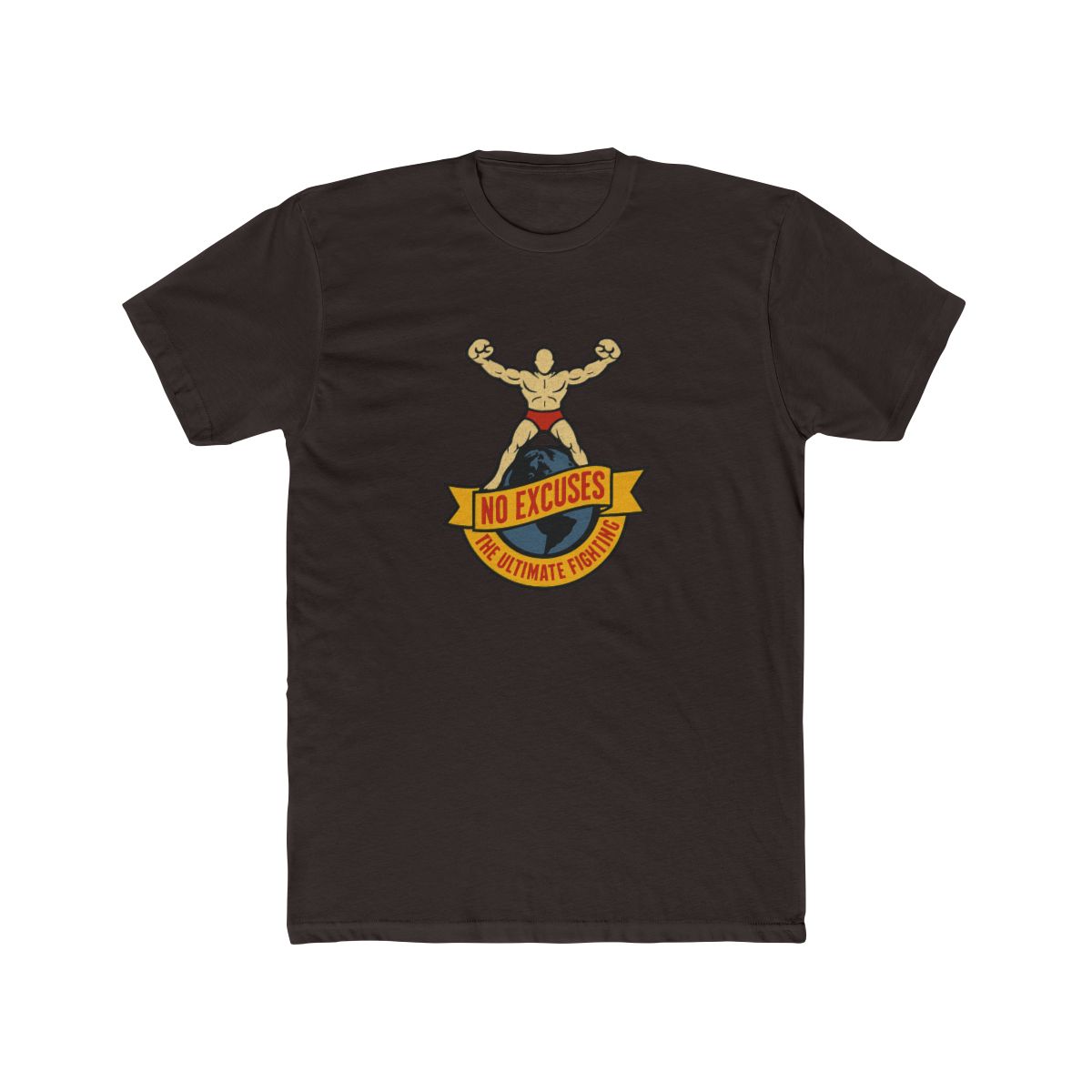 Ultimate Fighting Globe Warrior | MMA Fan Tee, UFC Fighter Shirt, Gym Beast Gift - alternate angle 2, merchandise