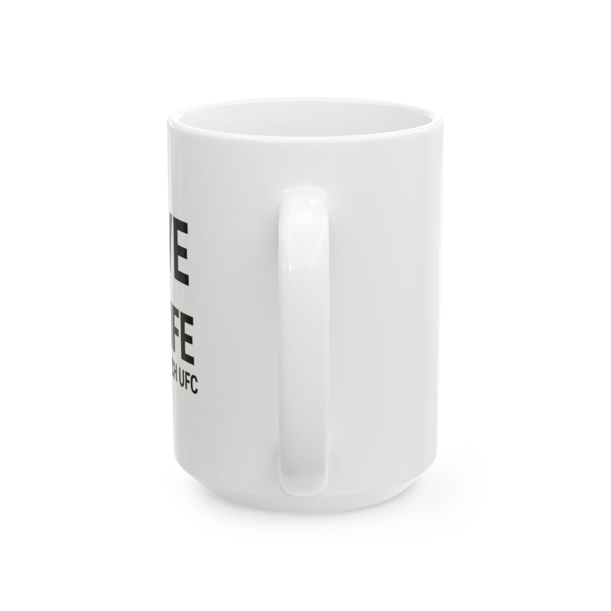 Wife Lets Me Watch UFC | UFC Fan Mug, Husband Humor Cup, MMA Gift - alternate angle 5, merchandise