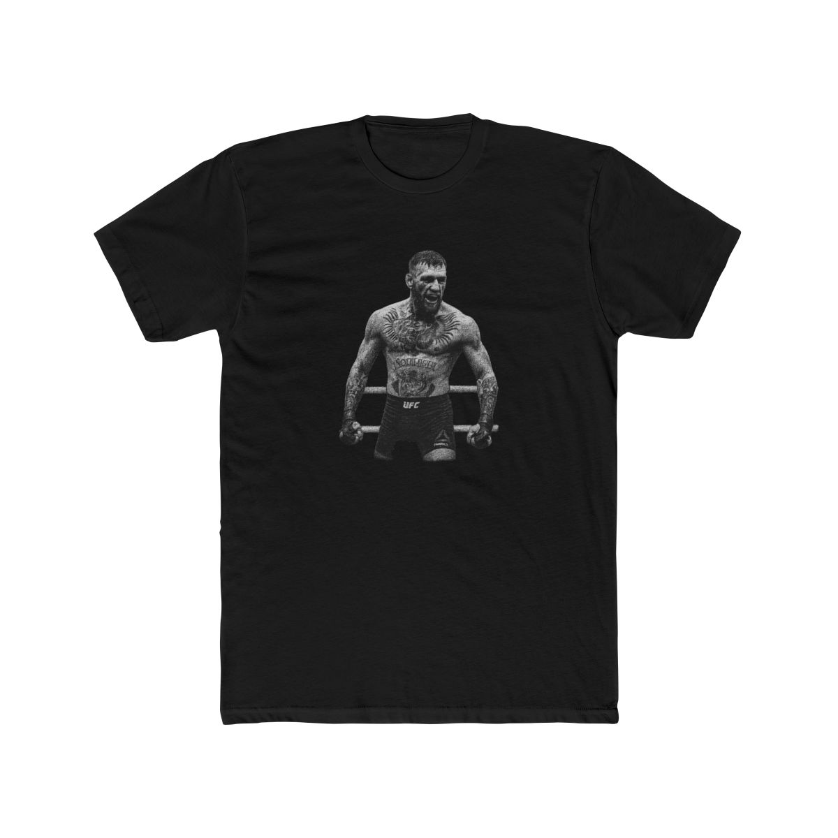 UFC "Dustin Poirier" Unisex Tee - alternate angle 4, merchandise
