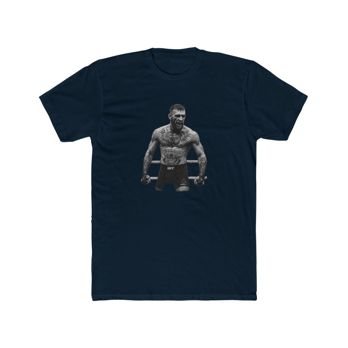 UFC "Dustin Poirier" Unisex Tee - alternate angle 2, merchandise