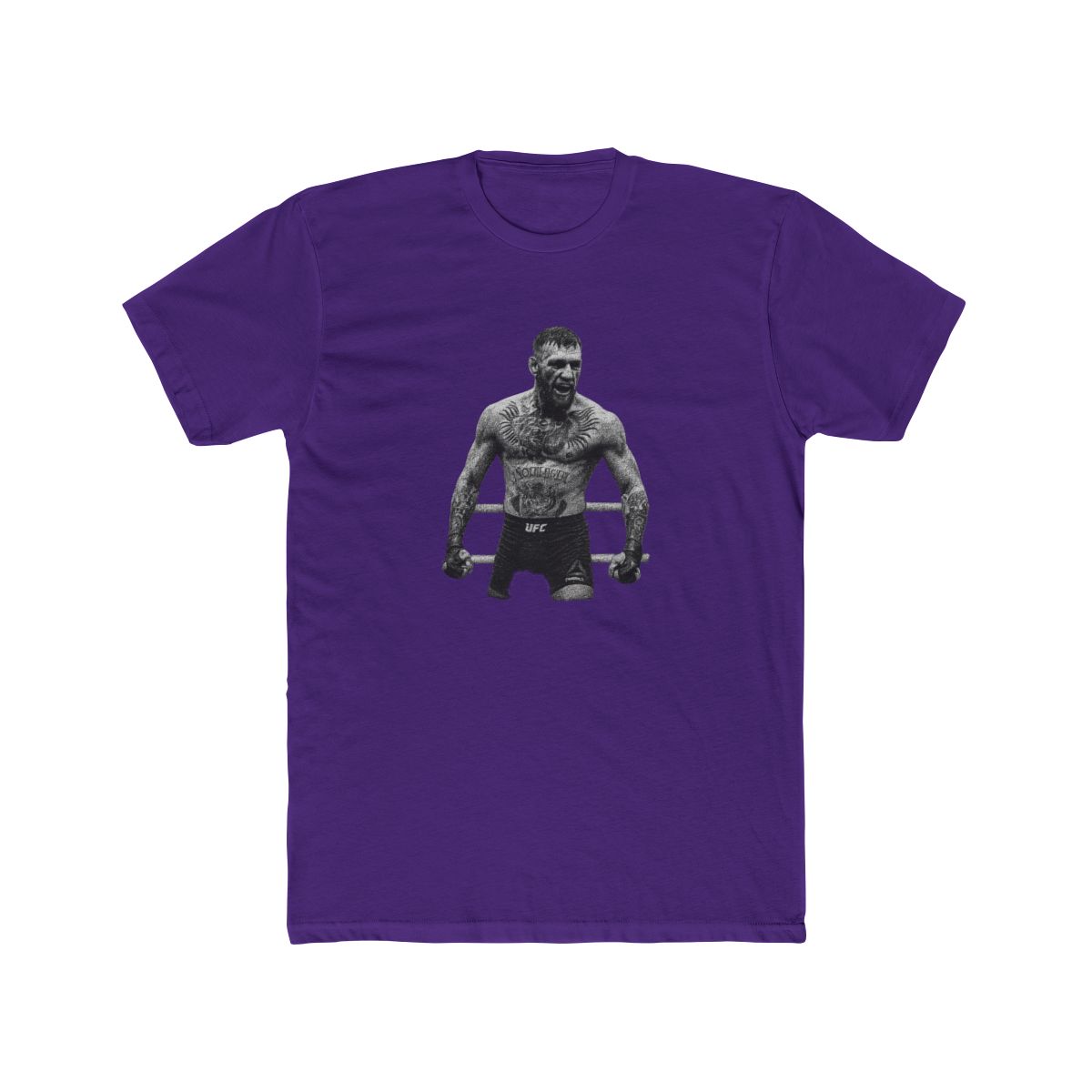 UFC "Dustin Poirier" Unisex Tee - alternate angle 3, merchandise
