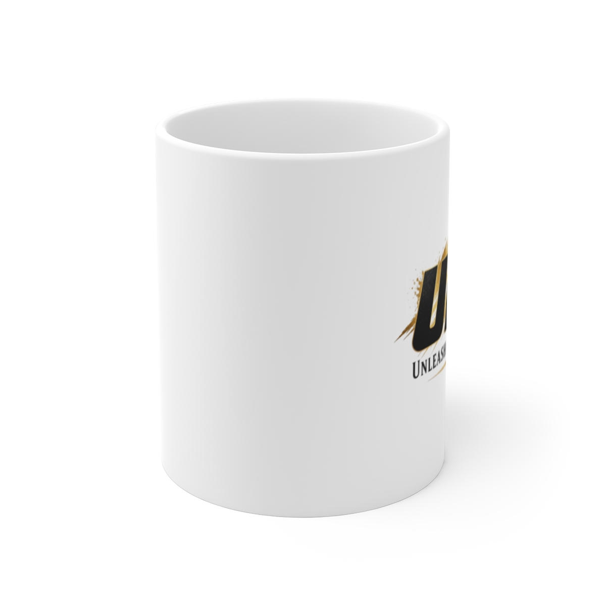 UFC "Unleash the Warrior" White Mug - alternate angle 1, merchandise